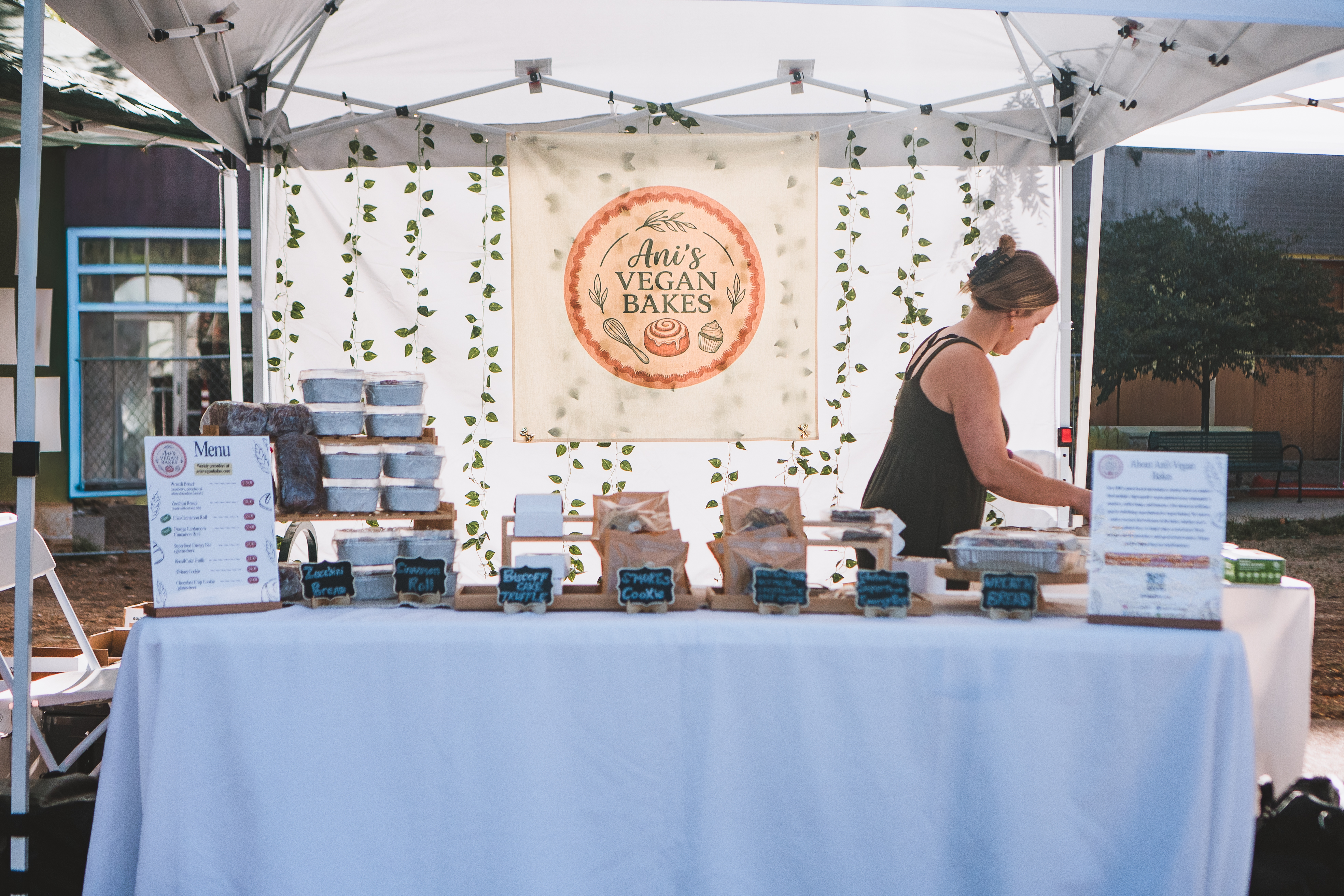 Ani's Vegan Bakes at the Arvada market