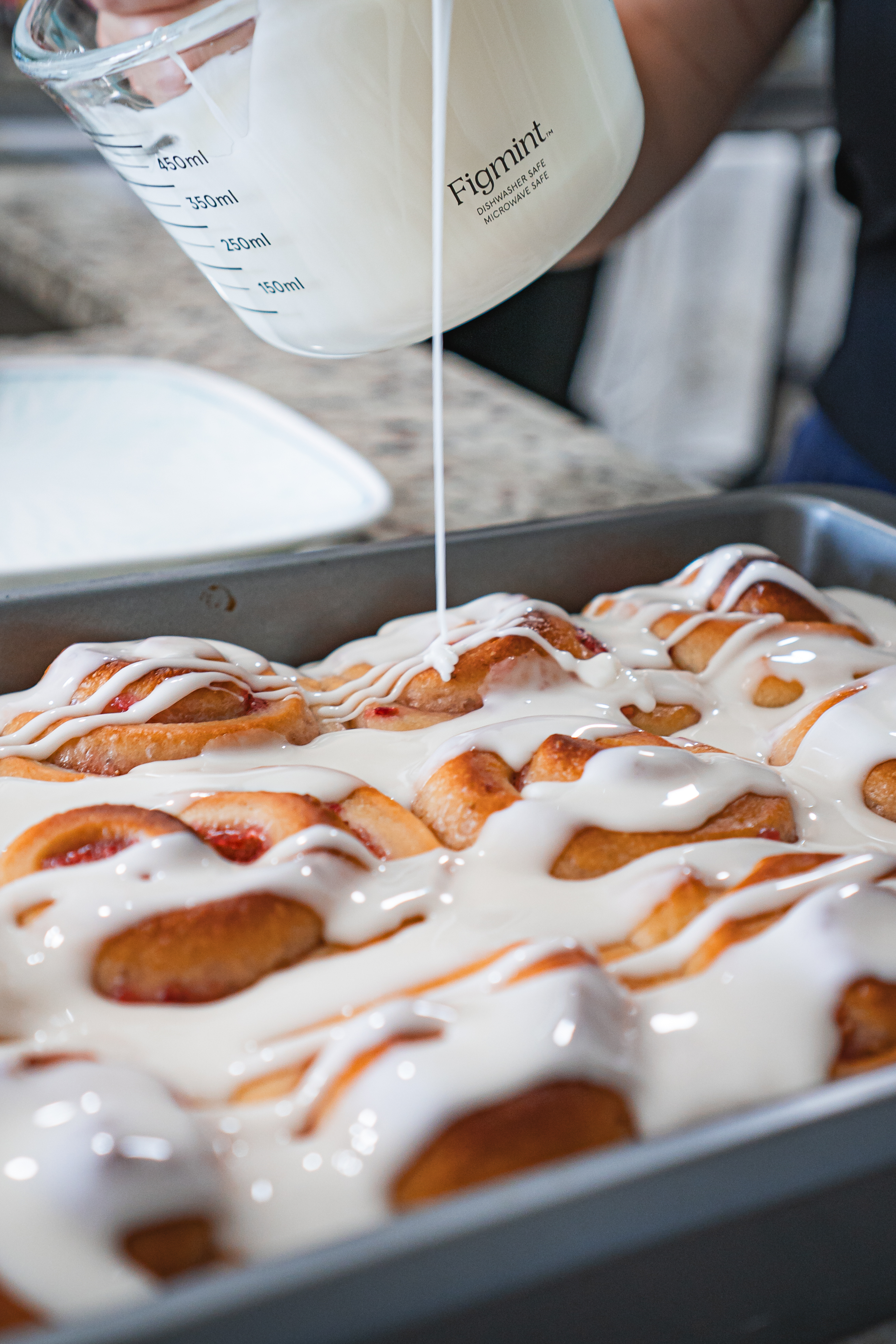 Strawberry Cinnamon Rolls