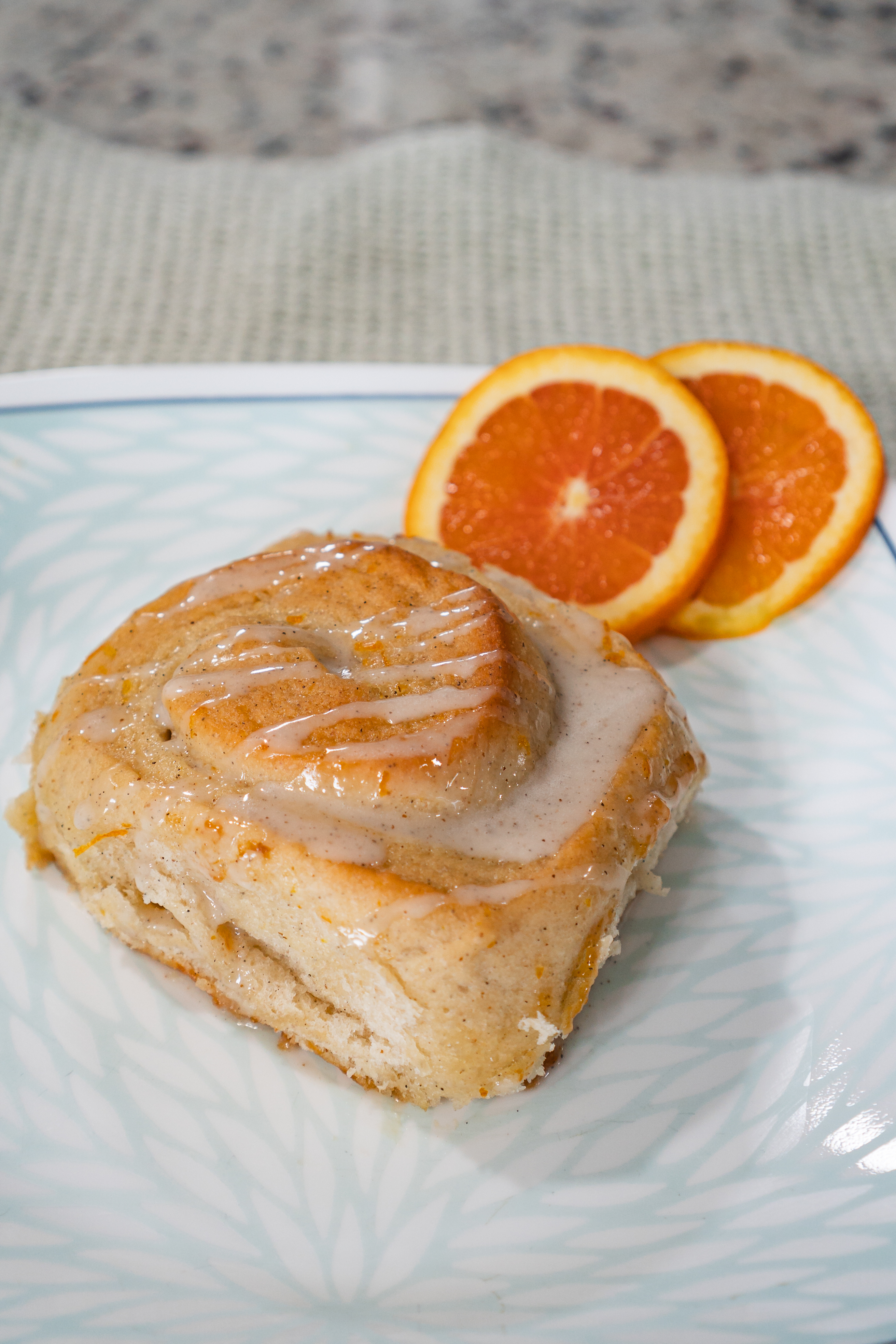 Orange Cardamom Cinnamon Rolls