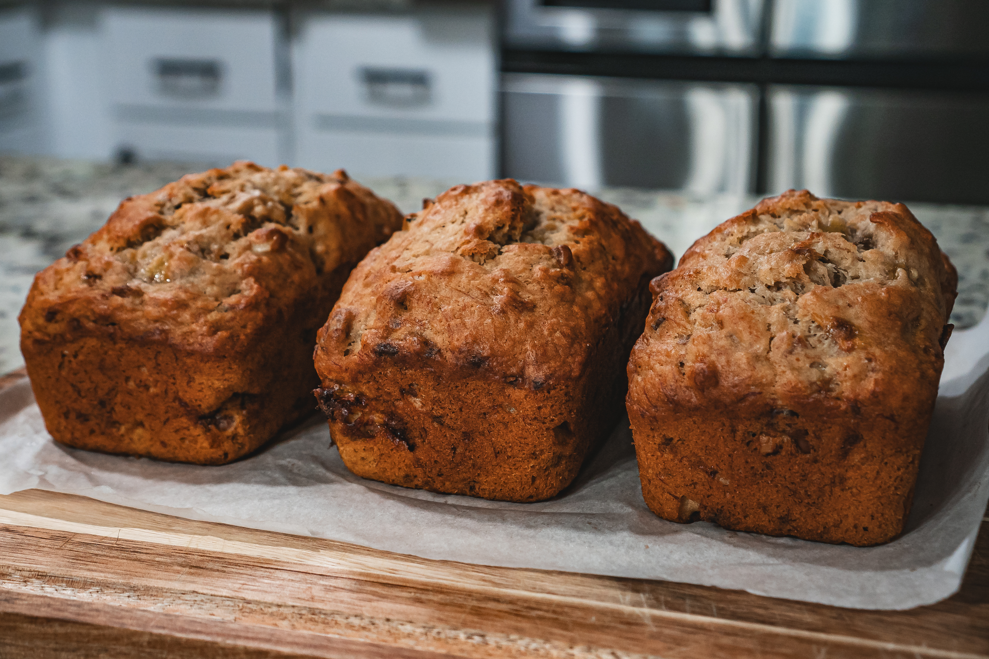 Banana Bread Loaves