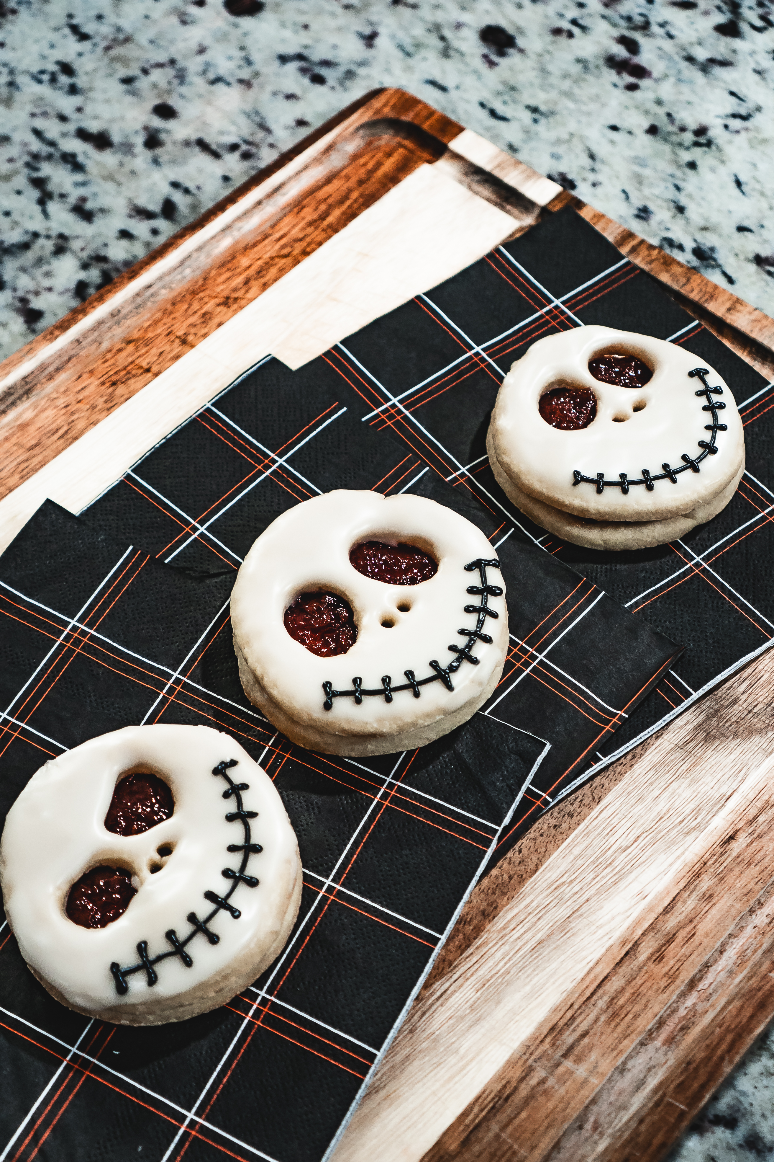 Jack Skellington Cookie